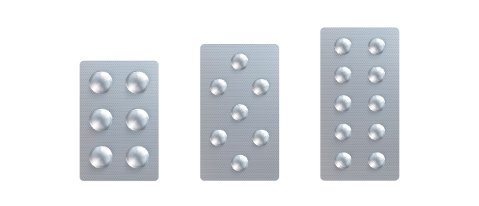 Alu Strip Packaging For Korean Supplements