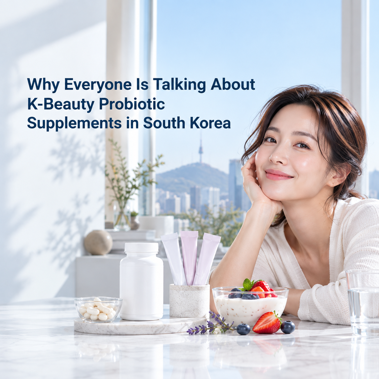 K-beauty probiotic supplements in South Korea